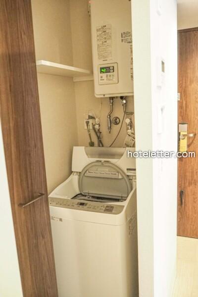 ホテルクラッセステイ札幌の客室洗濯機