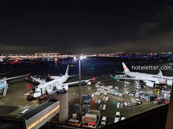 羽田空港の夜景