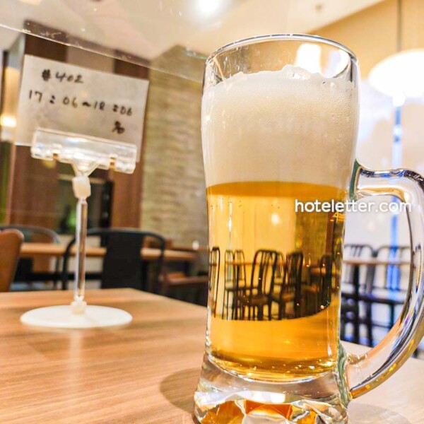 ホテルイルヴェルデ京都のビール飲み放題