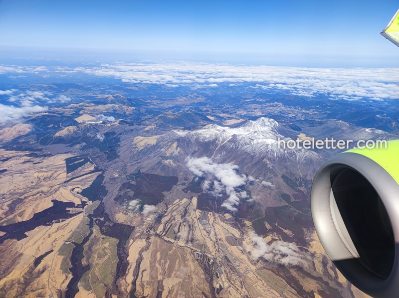 ソラシドエア機上からの風景