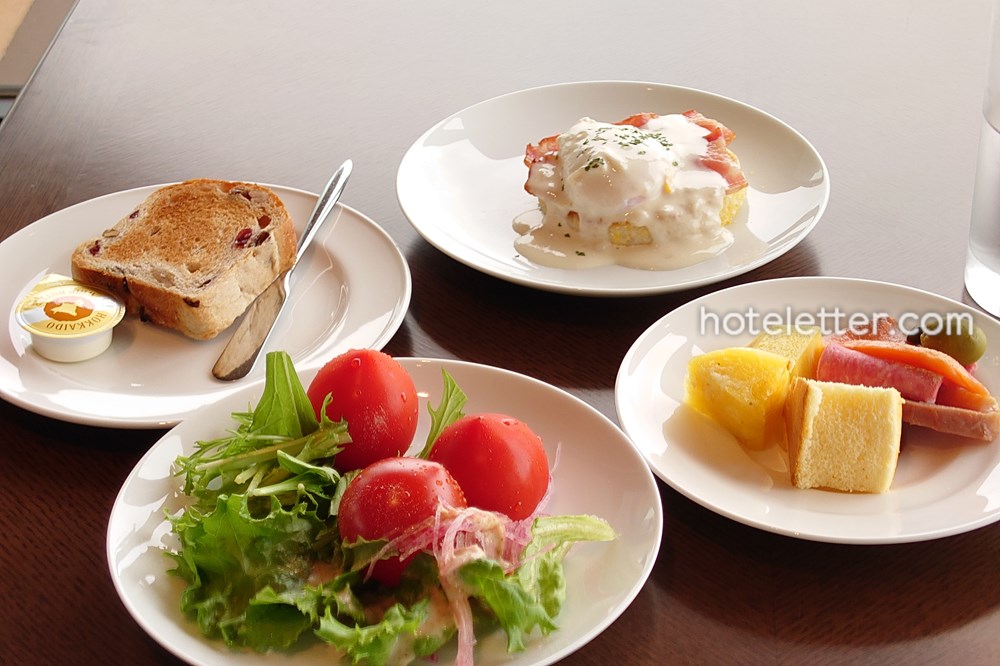 沖縄ハーバービューホテルのクラブラウンジ朝食