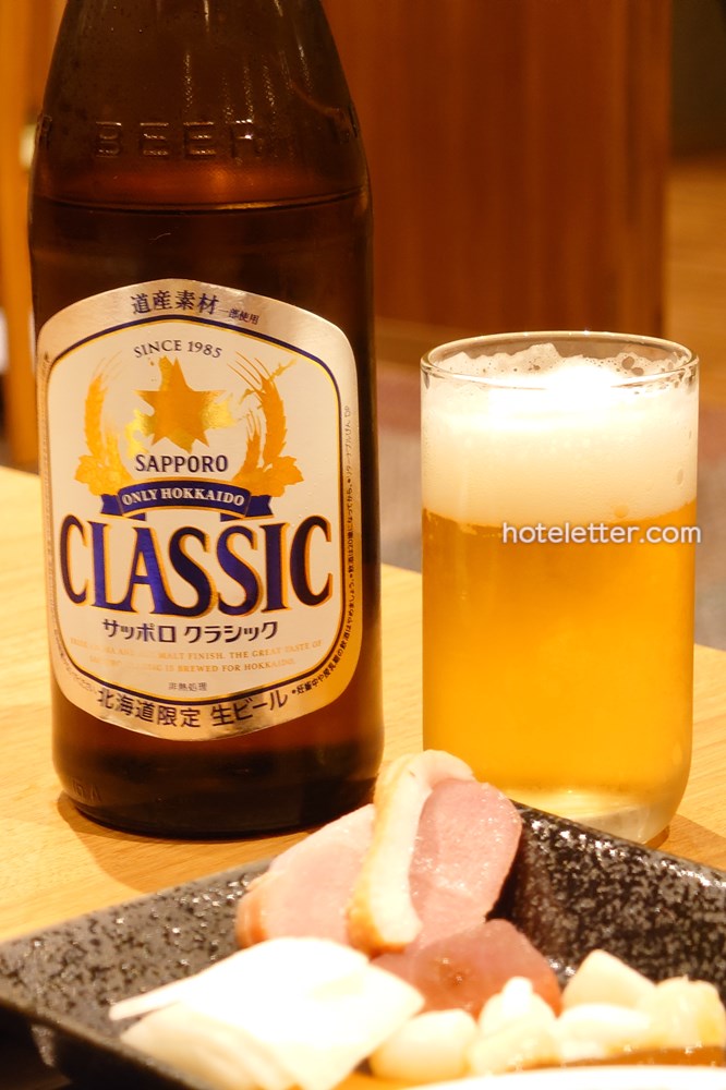 笹井ホテルの夕食アルコール
