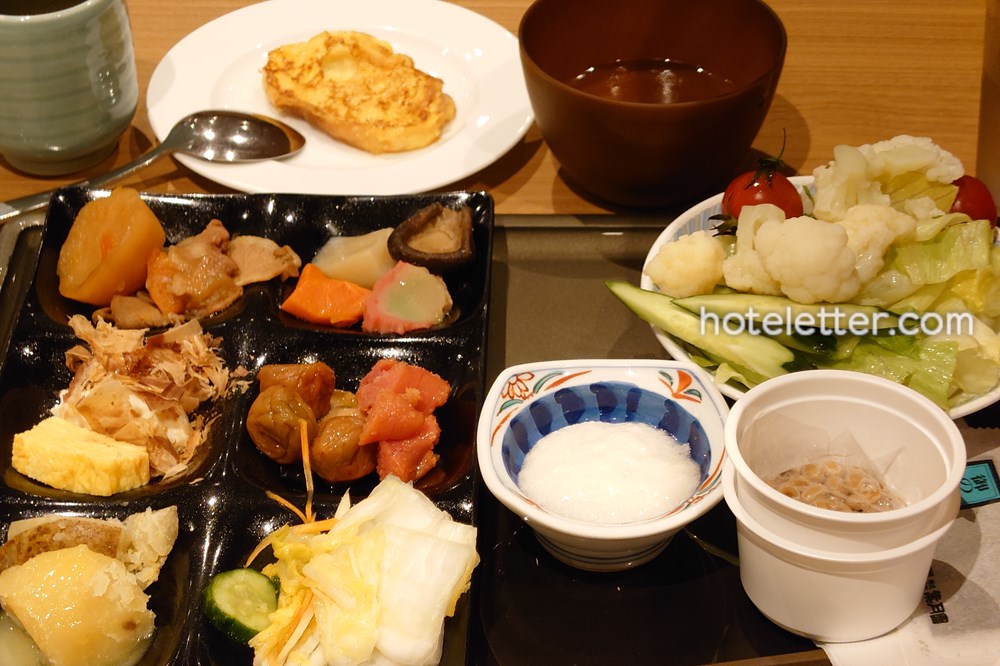 笹井ホテルの朝食ビュッフェ
