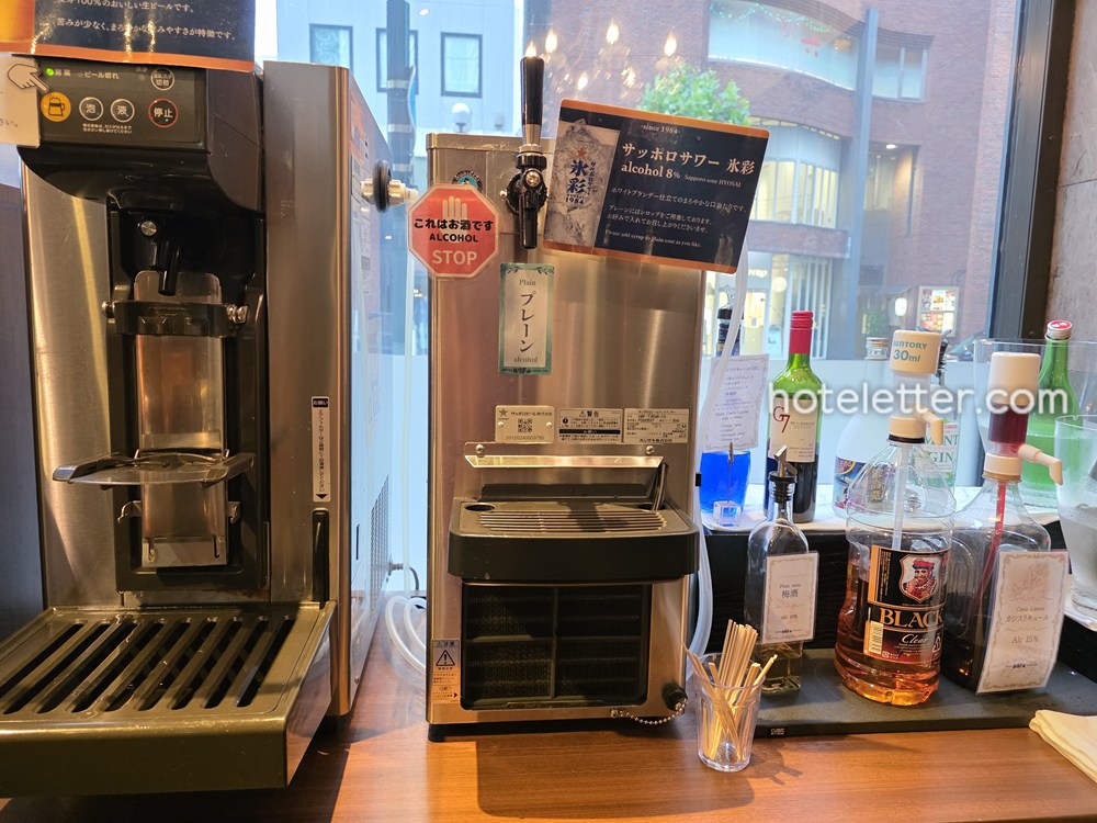 ホテルWBF札幌中央のラウンジ
