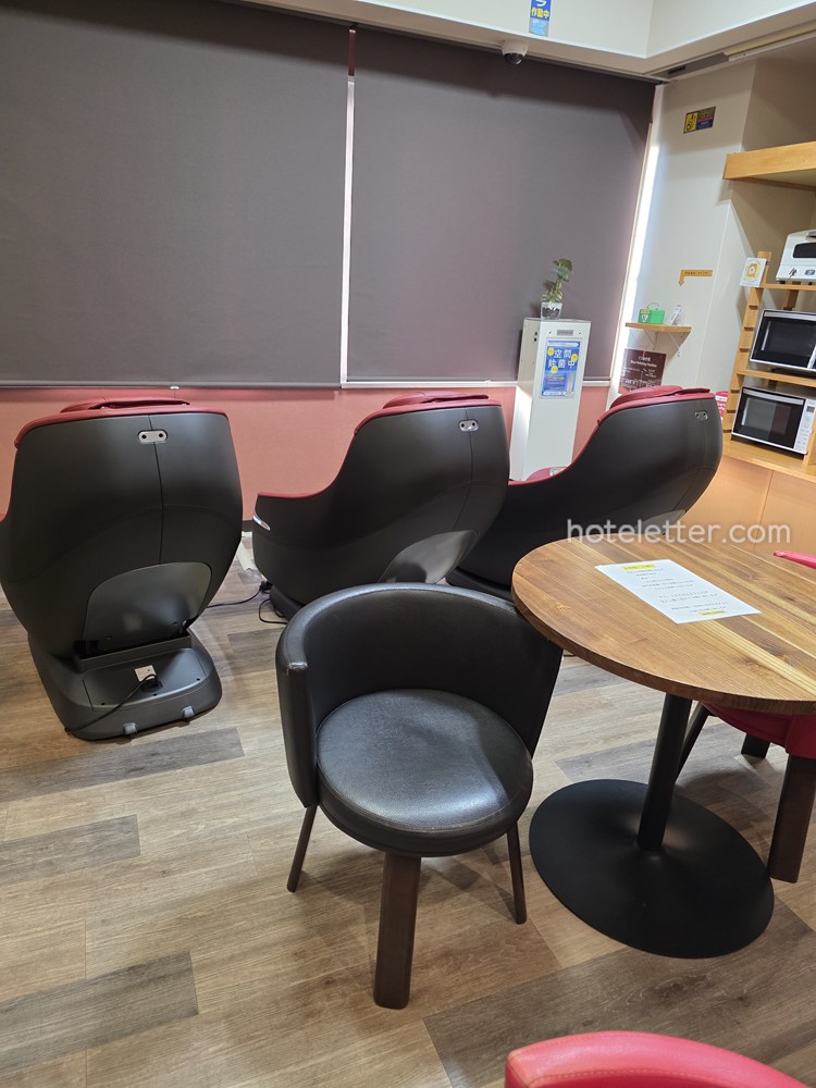 スマイルホテル熊本水前寺のウエルカムサロン