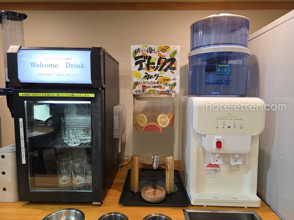 スマイルホテル熊本水前寺のウエルカムサロン