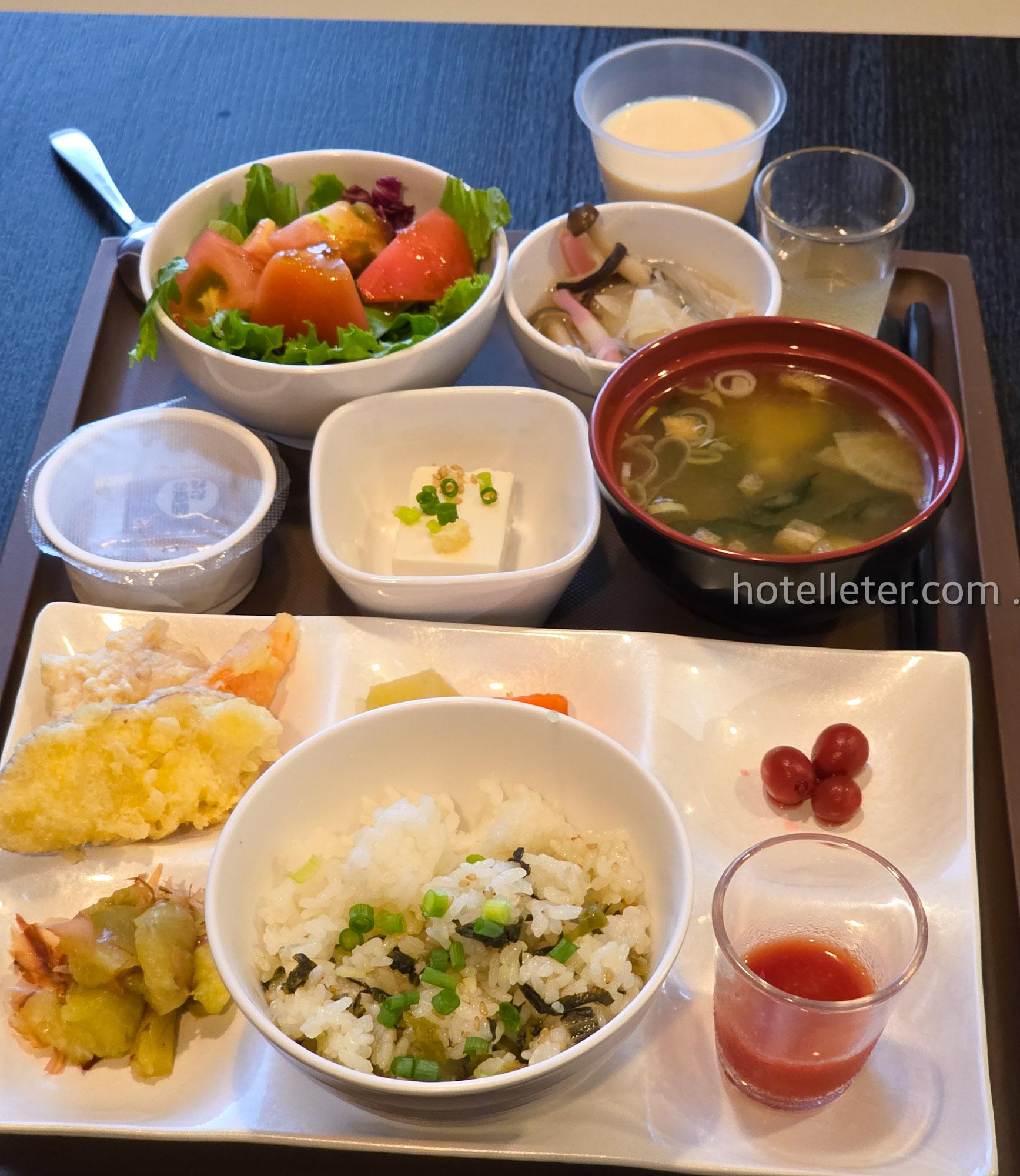 ホテルビスタ熊本空港の朝食