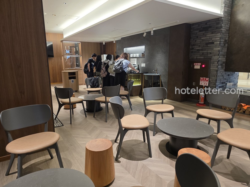 ホテルエノエ函館のラウンジ
