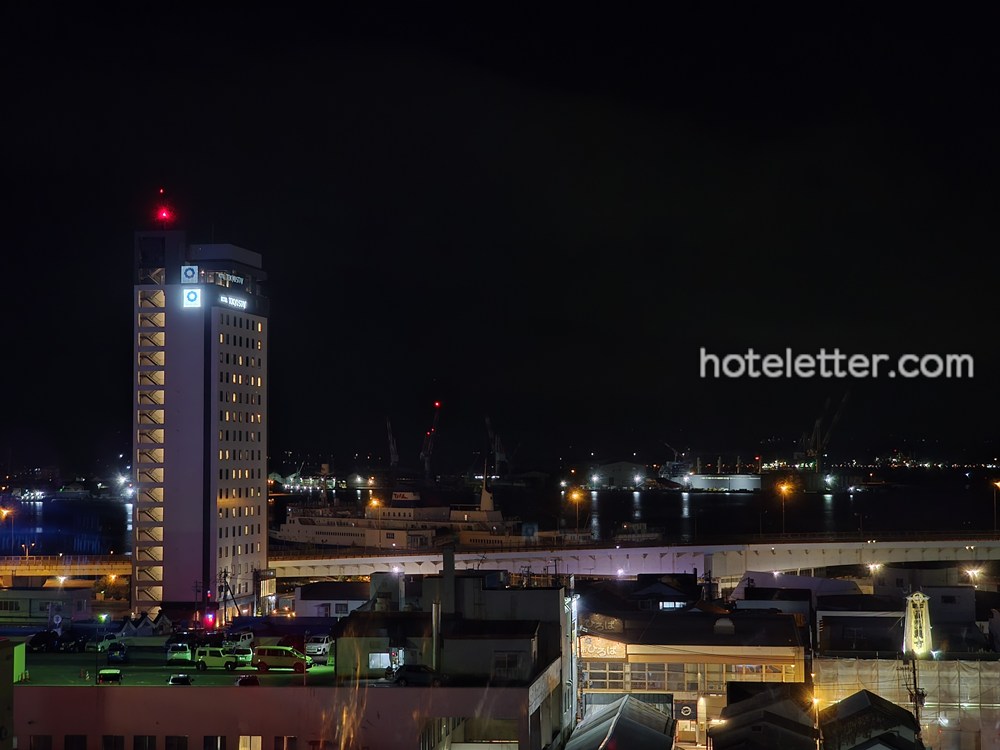 ホテルリソル函館の夜景