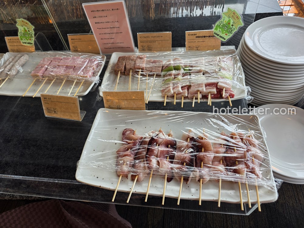 ホテルリソル函館の朝食ビュッフェ