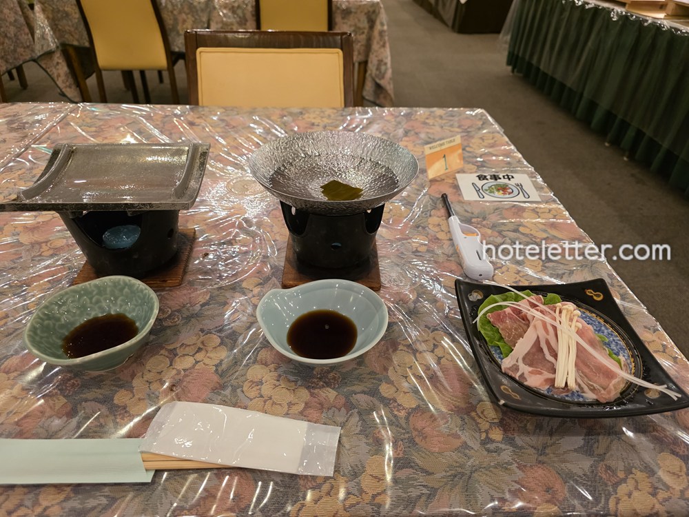 八幡平ライジングサンホテルの夕食
