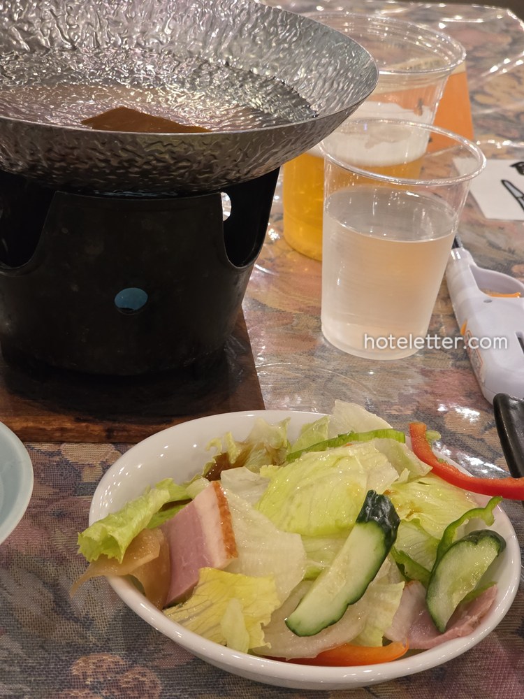 八幡平ライジングサンホテルの夕食